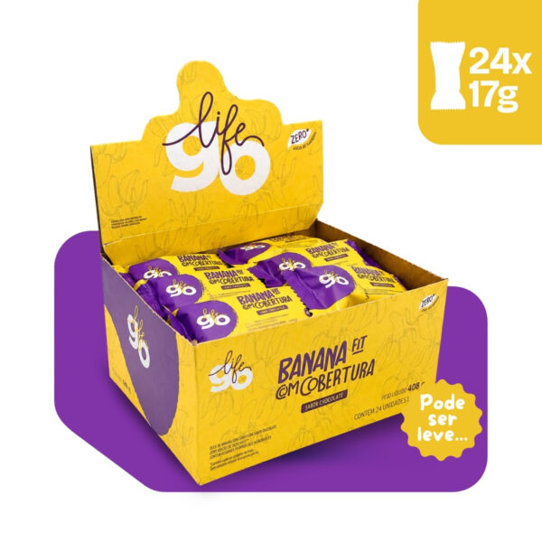 BANANA FIT COM COBERTURA 24X17G